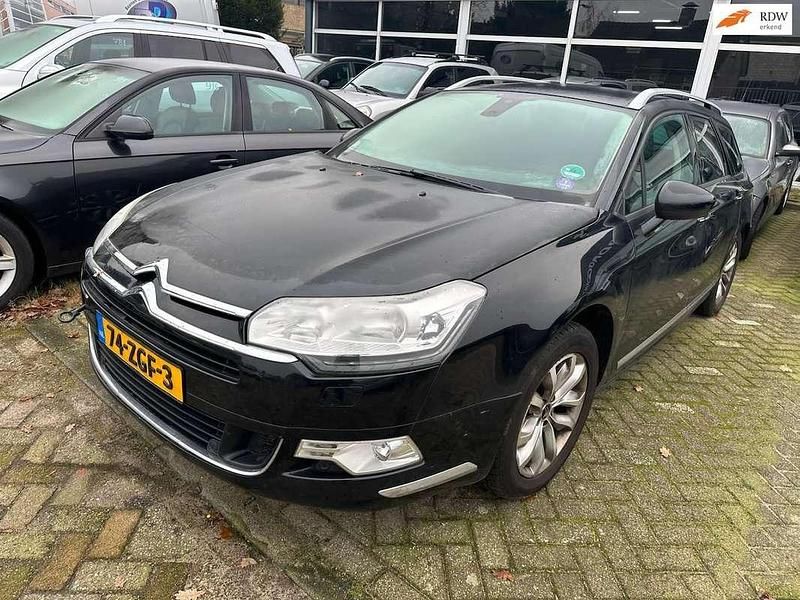 Zwart Gebruikt 2012 Citroën C5 Stationwagen | € 1.750 - Afbeelding 1/3