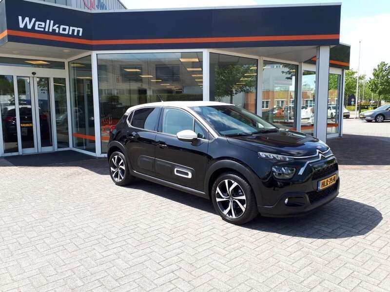 Zwart Gebruikt 2020 Citroën C3 Shine Hatchback | € 16.650 (Iets duurder) - Afbeelding 1/4