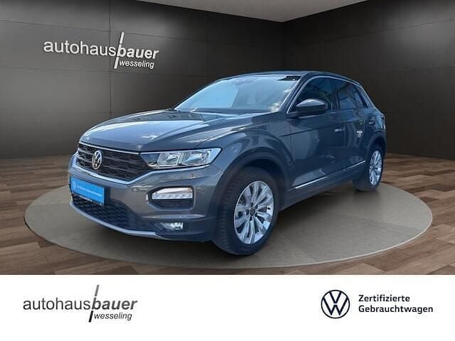Grijs Gebruikt 2021 VW T-Roc Sport SUV | € 31.269 (Eerlijke prijs) - Afbeelding 1/4