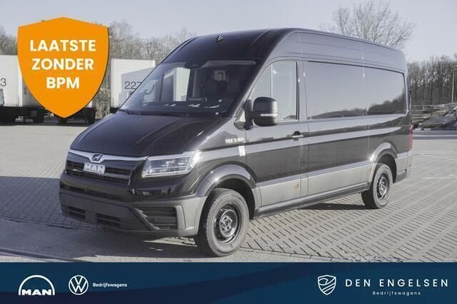 Zwart Nieuw 2024 MAN TGE Van | € 49.999 (Eerlijke prijs) - Afbeelding 1/4