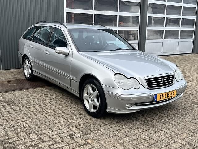 Occasion Mercedes C180 Elegance 143 PK (105 kW) 2003 Grijs Stationwagen