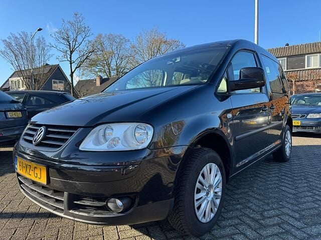 Zwart Gebruikt 2007 VW Caddy Comfortline MPV | € 3.799 (Eerlijke prijs) - Afbeelding 1/4