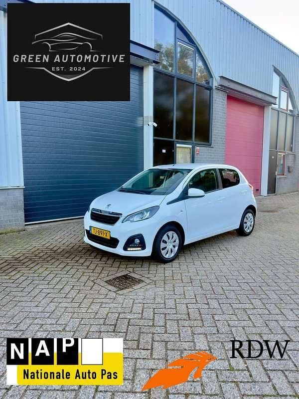 Wit Gebruikt 2018 Peugeot 108 Active Hatchback | € 5.795 (Goede deal) - Afbeelding 1/4