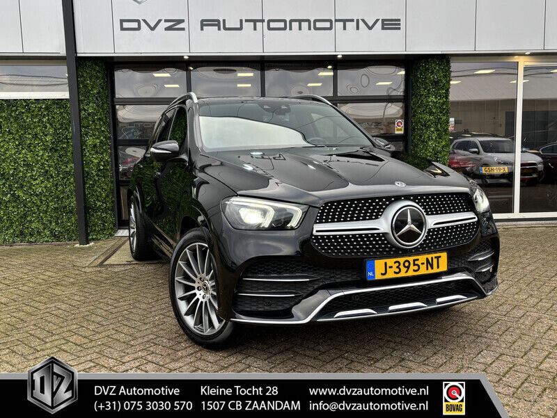 Zwart Gebruikt 2019 Mercedes GLE300 AMG line SUV | € 54.950 - Afbeelding 1/4