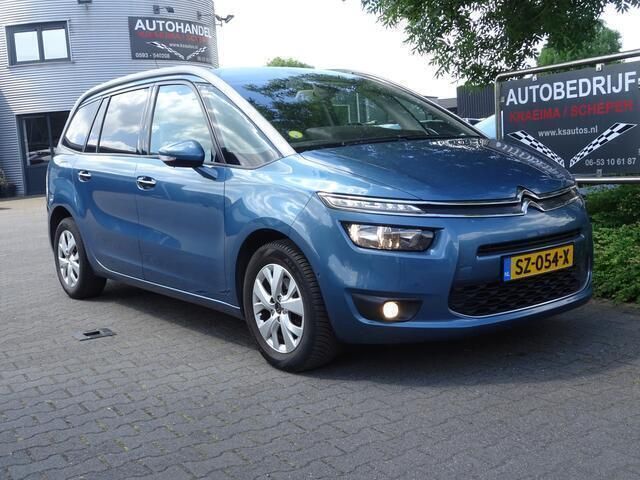Blauw, metallic lak Gebruikt 2014 Citroën Grand C4 Picasso Intensive MPV | € 8.850 (Eerlijke prijs) - Afbeelding 1/4
