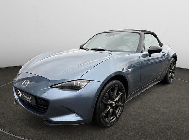 Blauw (metallic) Occasion 2016 Mazda MX5 Exclusive-Line Cabriolet | € 19.950 (Iets duurder) - Afbeelding 1/4