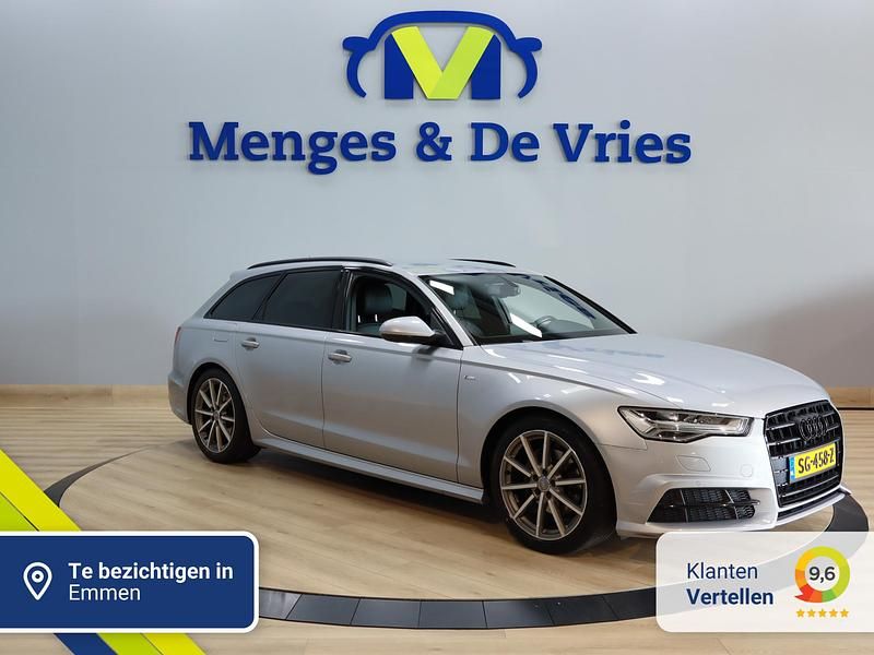 Grijs Gebruikt 2018 Audi A6 Sport Stationwagen | € 25.190 (Duur) - Afbeelding 1/3