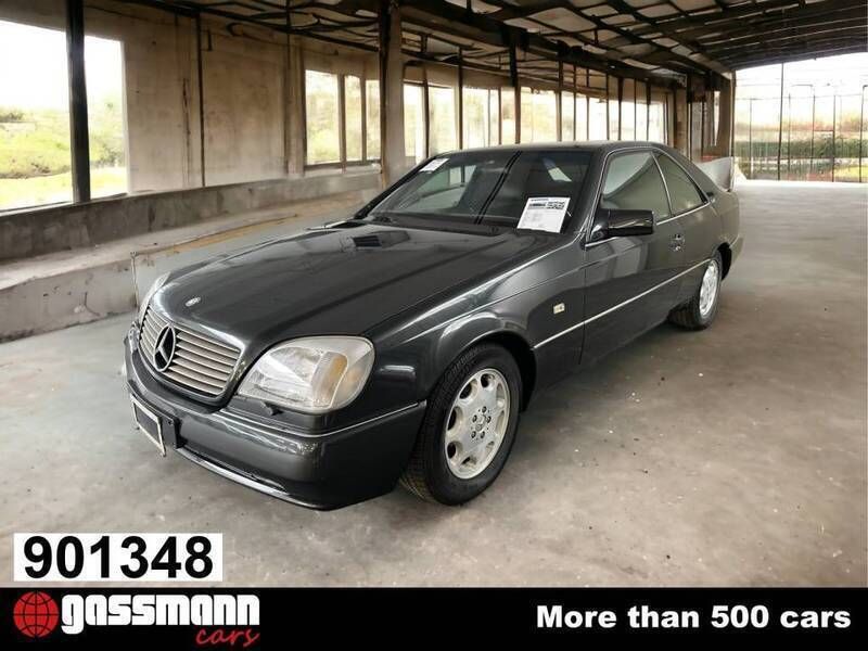 Zwartschwarz Gebruikt 1993 Mercedes CL600 Coupé | € 28.441 - Afbeelding 1/4