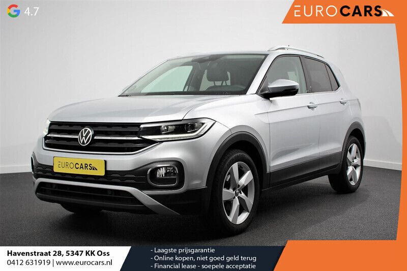 Zilver, metallic lak Gebruikt 2021 VW T-Cross Style SUV | € 21.440 (Eerlijke prijs) - Afbeelding 1/4