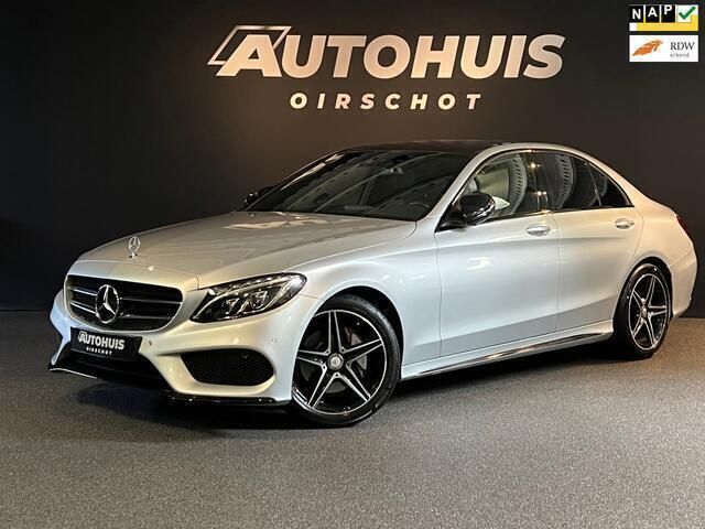 Grijs Gebruikt 2017 Mercedes C180 Business Sedan | € 24.940 (Eerlijke prijs) - Afbeelding 1/4