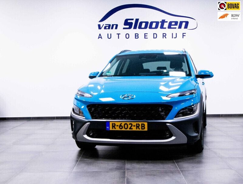 Blauw Gebruikt 2022 Hyundai Kona SUV | € 24.950 (Eerlijke prijs) - Afbeelding 1/4