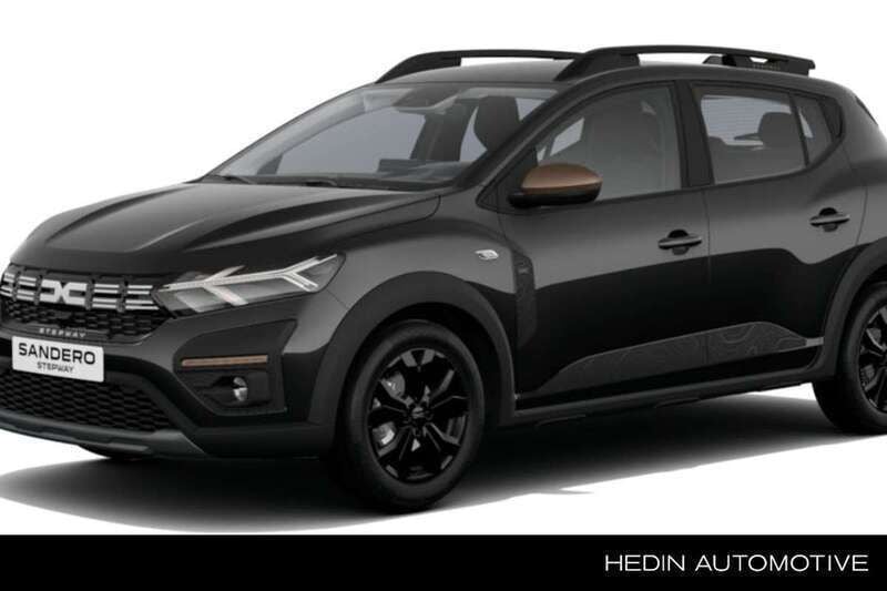 Zwart Nieuw 2025 Dacia Sandero Extreme Hatchback | € 28.650 (Duur) - Afbeelding 1/3