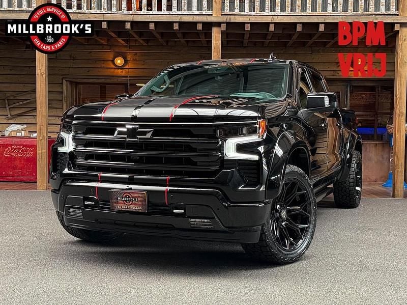 Occasion Chevrolet Silverado 420 PK (308 kW) 2024 Zwart (metallic) Pickup