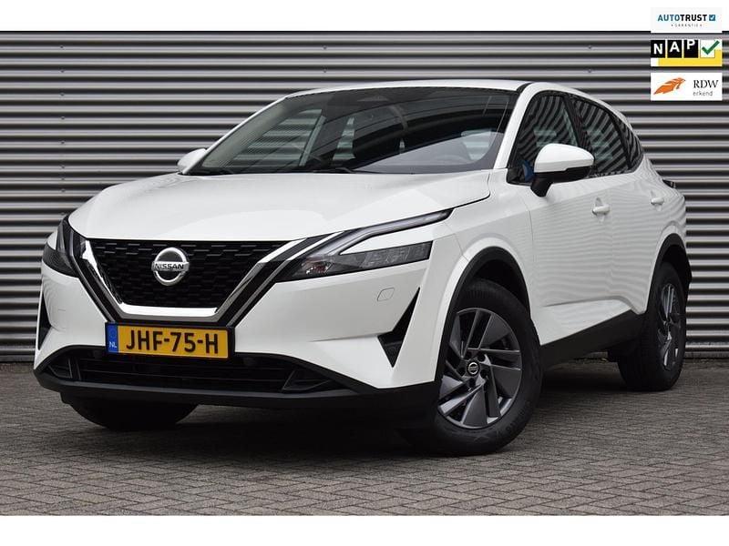 Wit Gebruikt 2022 Nissan Qashqai SUV | € 24.950 (Super prijs) - Afbeelding 1/3