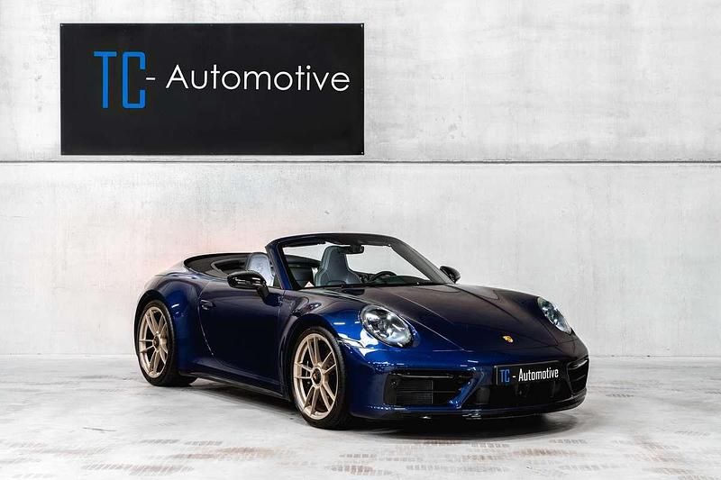 Blauw Gebruikt 2024 Porsche 911 Carrera GTS Cabriolet | € 215.000 (Eerlijke prijs) - Afbeelding 1/4