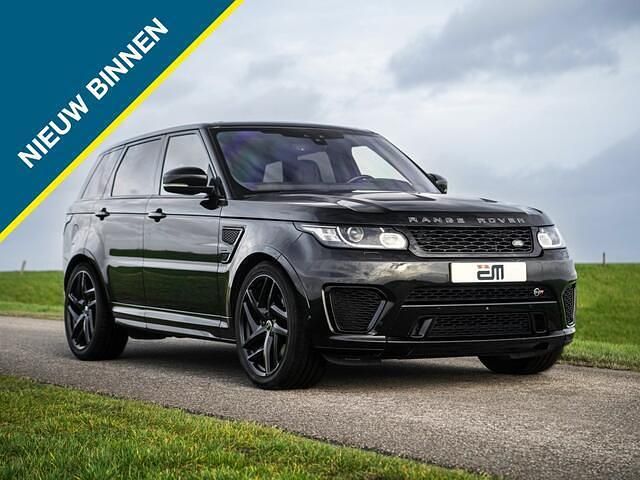 Zwart Occasion 2017 Land Rover Range Rover Sport SVR SUV | € 42.495 (Super prijs) - Afbeelding 1/4