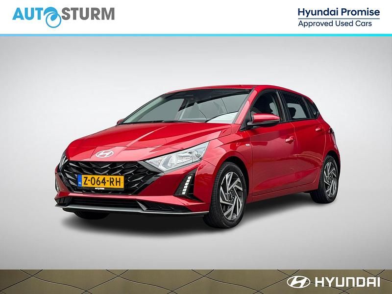 Rood Gebruikt 2024 Hyundai i20 Comfort Hatchback | € 23.749 (Duur) - Afbeelding 1/4