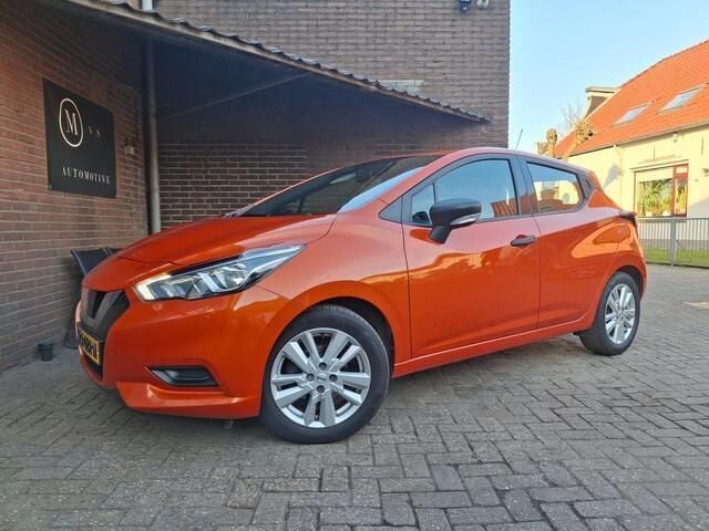 Oranje Gebruikt 2017 Nissan Micra Visia+ Hatchback | € 9.840 (Eerlijke prijs) - Afbeelding 1/4