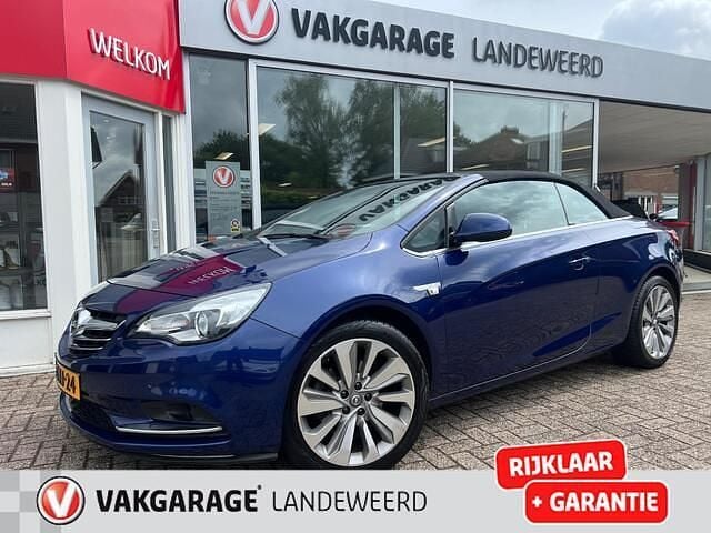 Blauw Occasion 2014 Opel Cascada Cosmo Cabriolet | € 9.680 (Eerlijke prijs) - Afbeelding 1/4