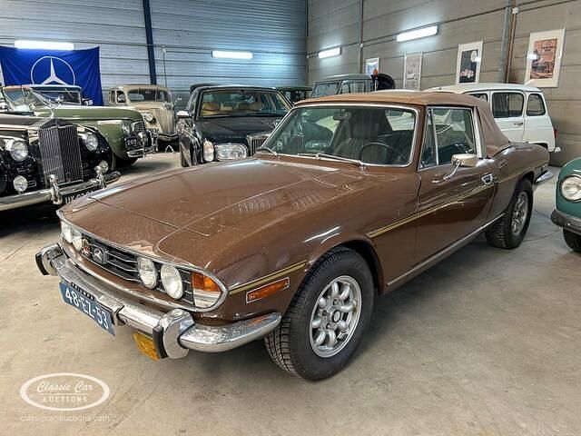 Bruin Gebruikt 1975 Triumph Stag Cabriolet | € 18.000 - Afbeelding 1/4