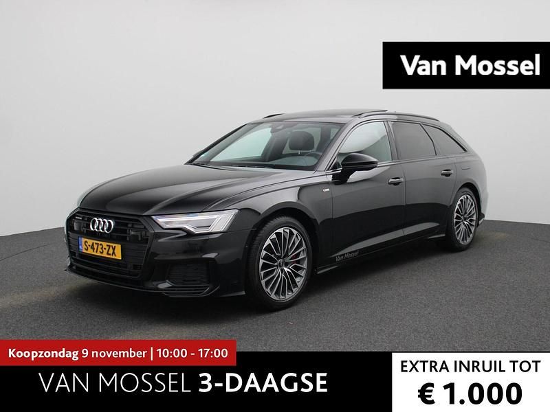 Zwart Gebruikt 2022 Audi A6 Competition Stationwagen | € 49.900 (Iets duurder) - Afbeelding 1/4