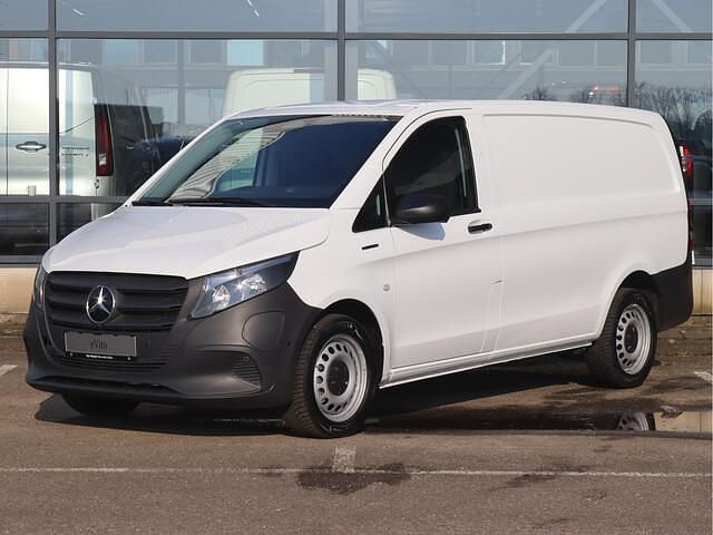 Wit Nieuw 2025 Mercedes e-Vito Van | € 46.383 (Super prijs) - Afbeelding 1/4