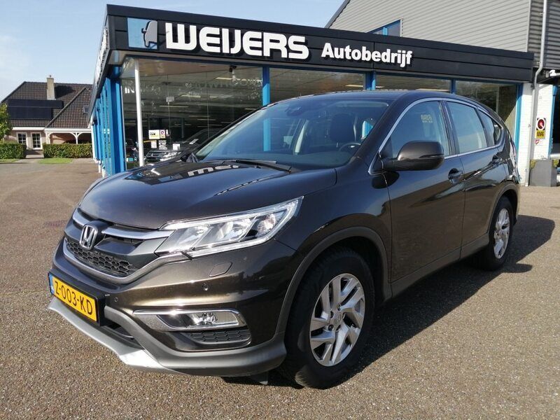 Bruin, metallic lak Gebruikt 2015 Honda CR-V Elegance SUV | € 17.500 (Iets duurder) - Afbeelding 1/3