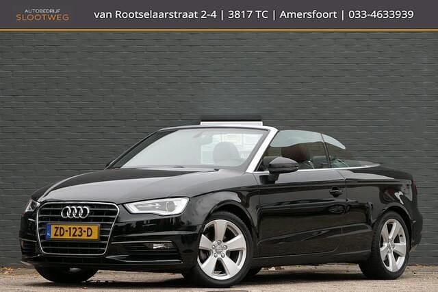 Zwart Gebruikt 2015 Audi A3 Cabriolet Ambition Cabriolet | € 19.450 (Goede deal) - Afbeelding 1/4