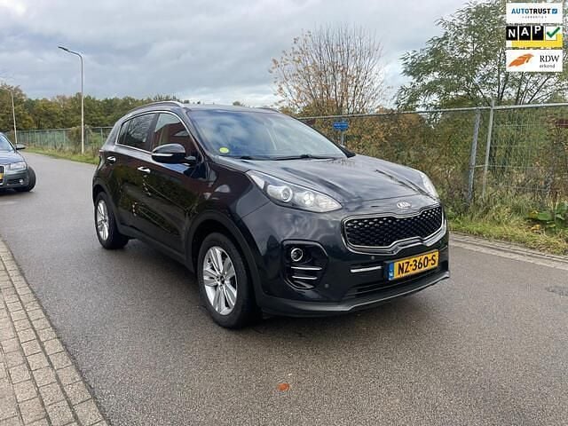 Zwart Gebruikt 2017 Kia Sportage SUV | € 11.950 - Afbeelding 1/4