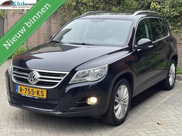Zwart Gebruikt 2011 VW Tiguan Sport SUV | € 6.999 (Goede deal) - Afbeelding 1/4
