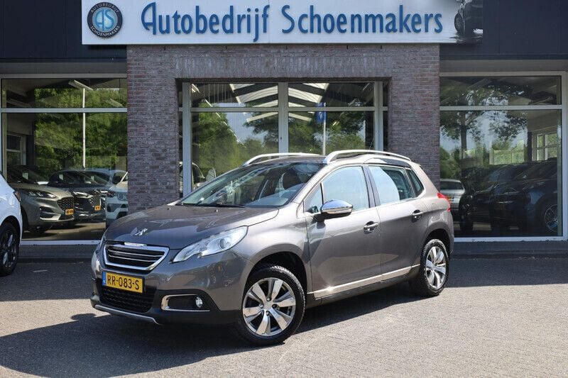 Grijs Gebruikt 2015 Peugeot 2008 Allure SUV | € 8.845 (Eerlijke prijs) - Afbeelding 1/4