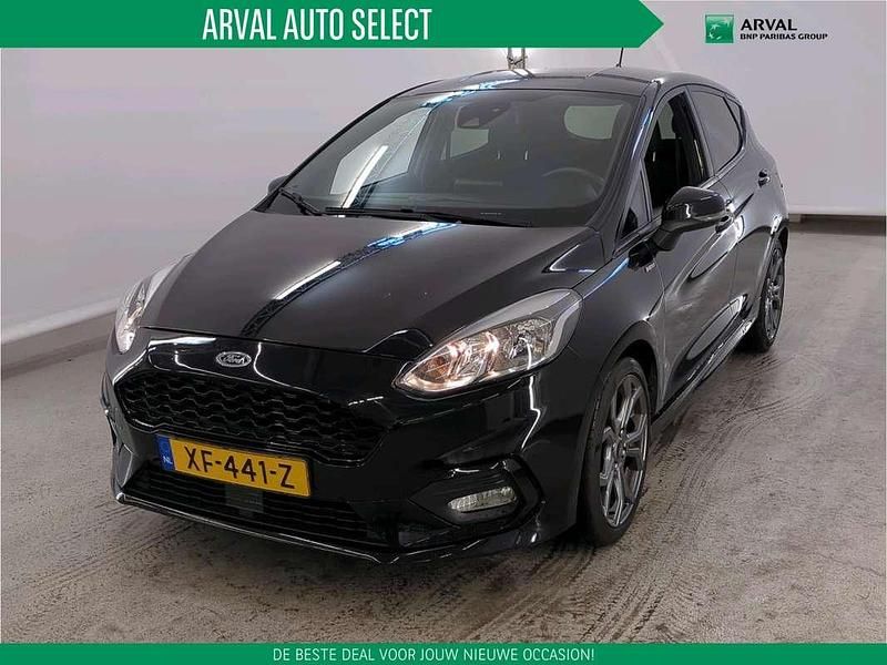 Zwart Gebruikt 2018 Ford Fiesta ST-Line Hatchback | € 12.350 (Eerlijke prijs) - Afbeelding 1/4