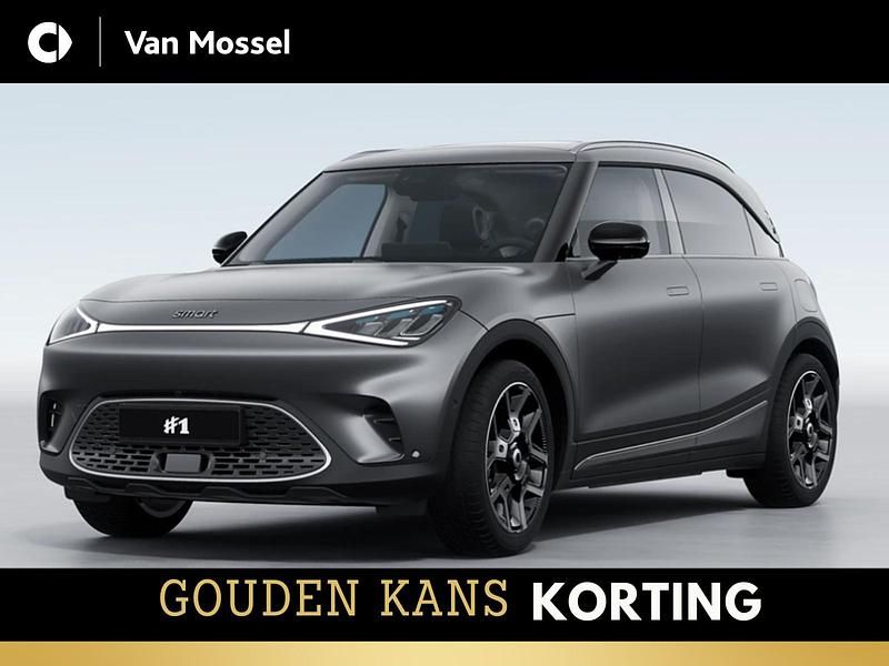 Zwart Nieuw 2024 Smart #1 Edition #1 SUV | € 39.500 - Afbeelding 1/1