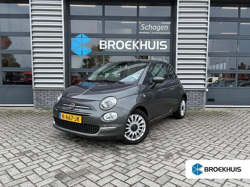 Grijs Gebruikt 2021 Fiat 500 Lounge Hatchback | € 13.395 (Eerlijke prijs) - Afbeelding 1/4
