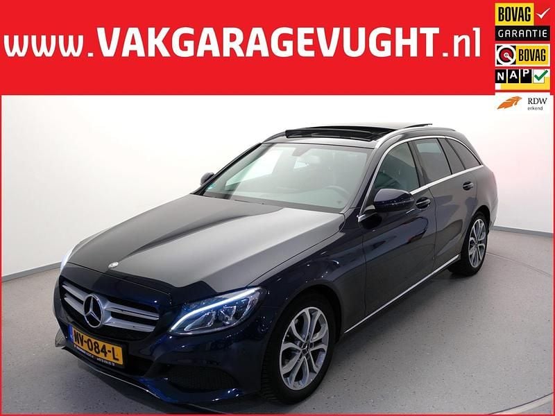 Occasion Mercedes C180 Business 157 PK (115 kW) 2017 Blauw Stationwagen