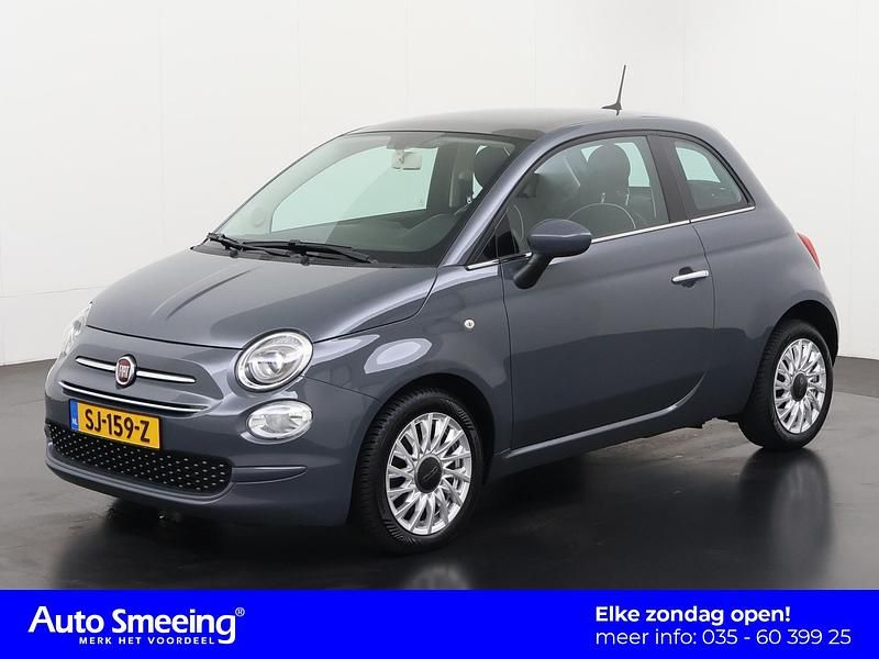 Grijs Occasion 2018 Fiat 500 Lounge Hatchback | € 12.495 (Eerlijke prijs) - Afbeelding 1/4