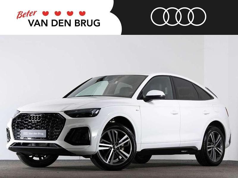 Wit Gebruikt 2022 Audi Q5 Sportback S-Line SUV | € 45.900 (Super prijs) - Afbeelding 1/4