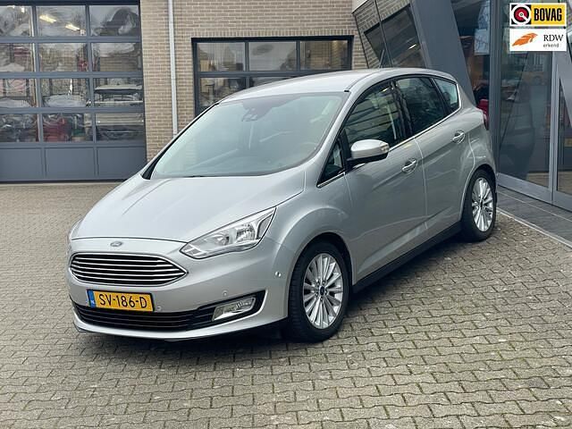 Grijs Occasion 2018 Ford C-MAX Titanium MPV | € 14.950 (Eerlijke prijs) - Afbeelding 1/4