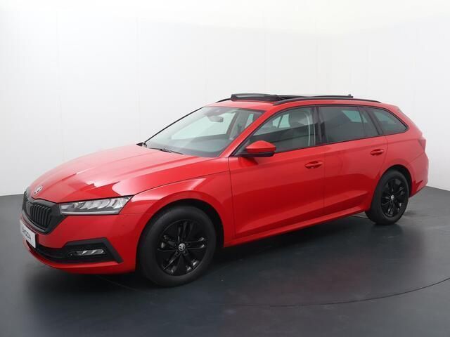 Rood Gebruikt 2022 Skoda Octavia Business Line Stationwagen | € 21.940 (Goede deal) - Afbeelding 1/4