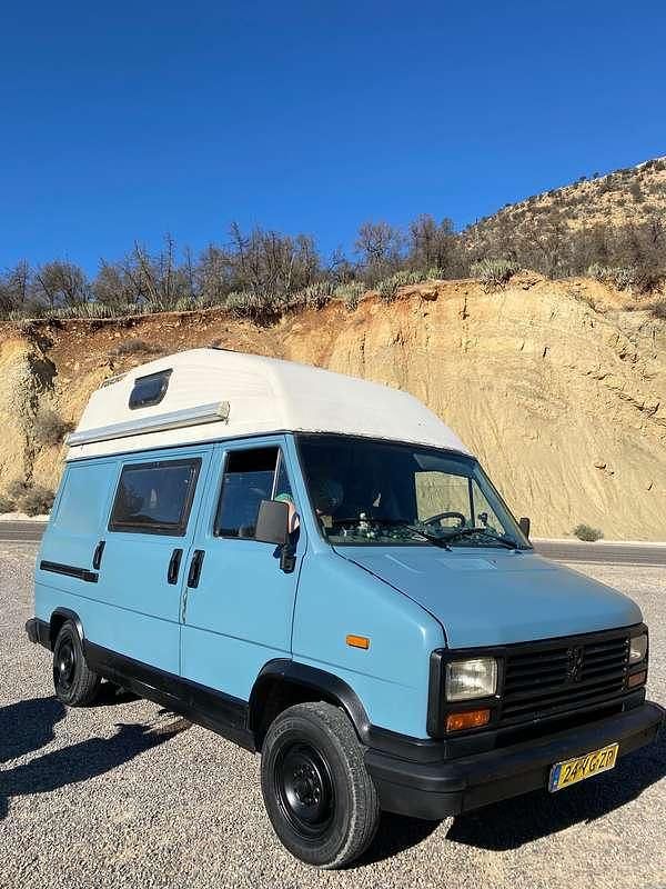 Blauw Gebruikt 1989 Peugeot J5 MPV | € 7.750 - Afbeelding 1/4