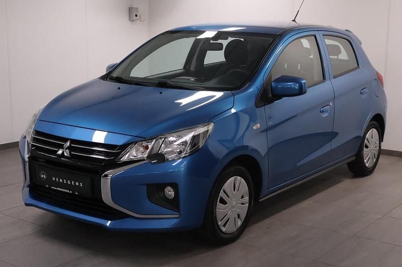 Blauw Gebruikt 2022 Mitsubishi Space Star Hatchback | € 11.949 (Eerlijke prijs) - Afbeelding 1/4