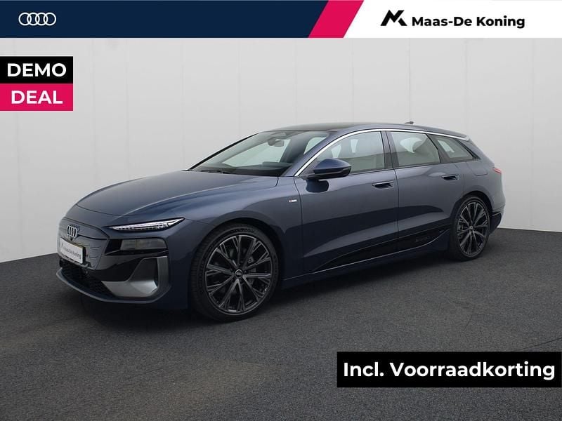 Blauw Gebruikt 2025 Audi A6 e-tron Advanced Stationwagen | € 69.990 (Super prijs) - Afbeelding 1/4
