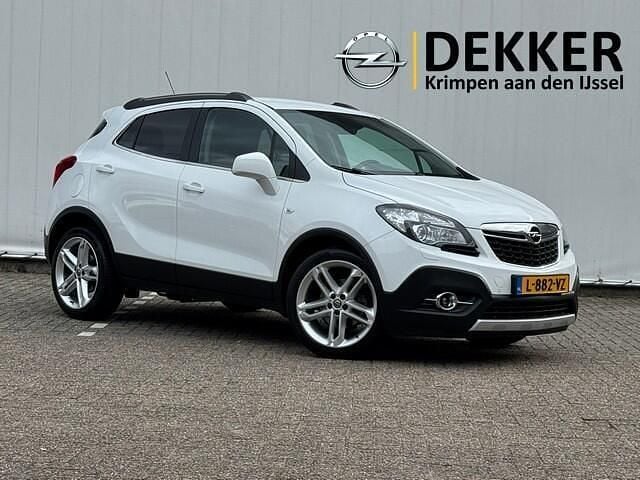 Wit Gebruikt 2016 Opel Mokka Cosmo SUV | € 13.950 (Eerlijke prijs) - Afbeelding 1/4