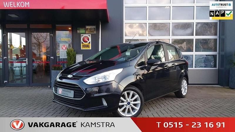 Zwart Gebruikt 2015 Ford B-MAX Titanium MPV | € 7.950 (Eerlijke prijs) - Afbeelding 1/4