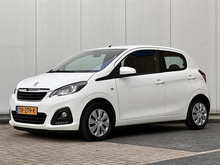 Wit Gebruikt 2018 Peugeot 108 Active Hatchback | € 4.950 (Eerlijke prijs) - Afbeelding 1/4