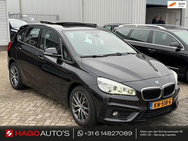 Zwart Occasion 2015 BMW 218 M Sport Stationwagen | € 6.990 (Duur) - Afbeelding 1/4