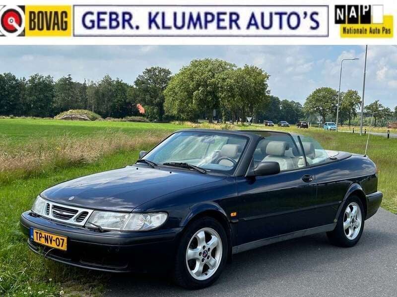 Blauw, metallic lak Gebruikt 1998 Saab 9-3 Cabriolet Cabriolet | € 2.490 - Afbeelding 1/4