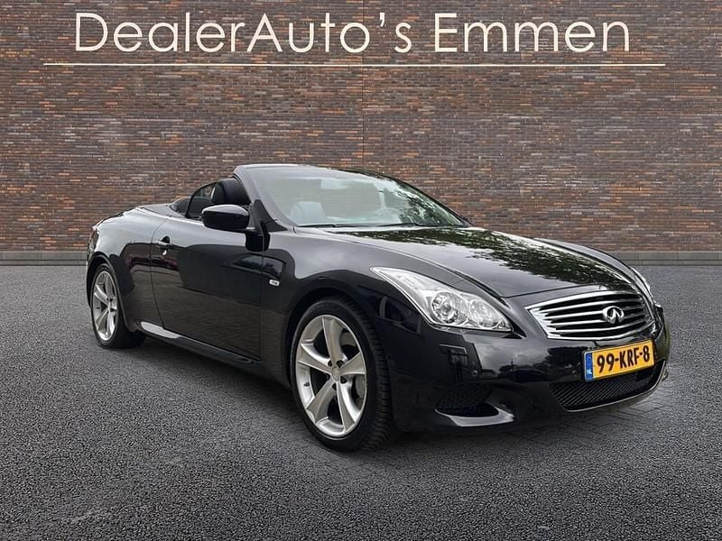 Zwart Gebruikt 2010 Infiniti G37 Premium Coupé | € 17.950 - Afbeelding 1/4