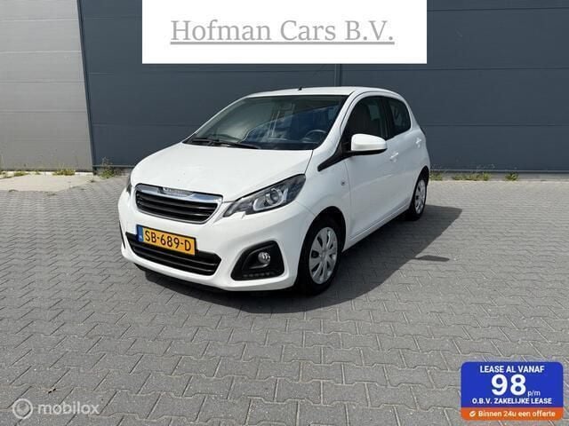 Wit Gebruikt 2018 Peugeot 108 Active Hatchback | € 6.900 (Eerlijke prijs) - Afbeelding 1/4