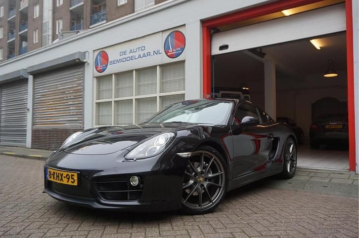 Zwart, metallic lak Gebruikt 2013 Porsche Cayman Coupé | € 42.940 - Afbeelding 1/4